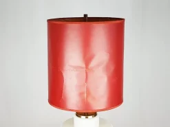 Discount Pamono Brass & Opaline Glass 3-Light Table Lamp by Bruno Gatta for Stilnovo, 1959