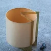 New Pamono Brass and Fabric Table Lamp by Giuliana Gramigna, 1970s