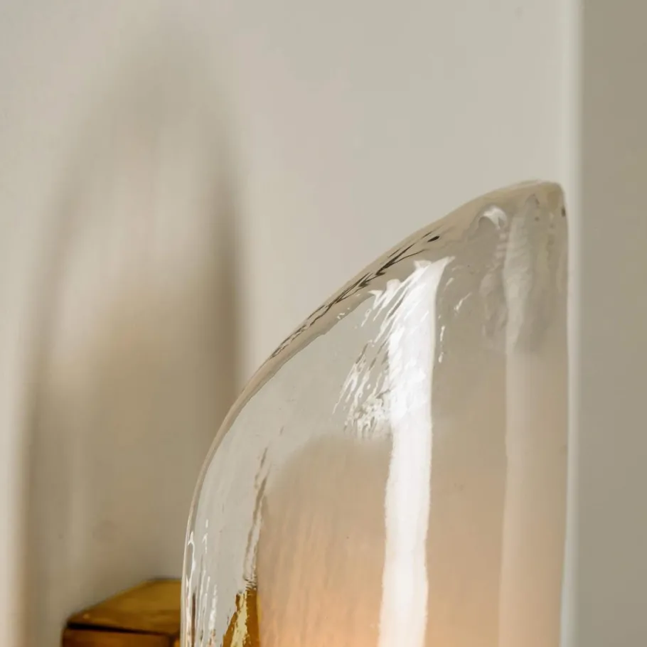 Clearance Pamono Brass and Hand Blown Murano Glass Wall Lights by J.T. Kalmar, 1960s