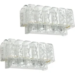 Online Pamono Brass and Murano Glasses Wall Sconces attributed to Doria, Germany, 1960s