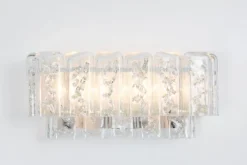 Online Pamono Brass and Murano Glasses Wall Sconces attributed to Doria, Germany, 1960s