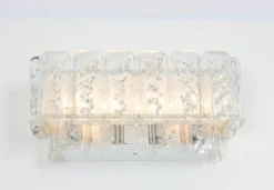 Online Pamono Brass and Murano Glasses Wall Sconces attributed to Doria, Germany, 1960s