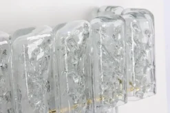 Online Pamono Brass and Murano Glasses Wall Sconces attributed to Doria, Germany, 1960s