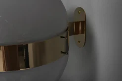 Online Pamono Brass and Opaline Glass Clio Sconces attributed to Sergio Mazza for Artemide, 1960s, Set of 2