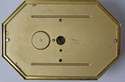 Sale Pamono Brass and Smoke Glass Wall Lamp from Limburg Glashütte, 1980s