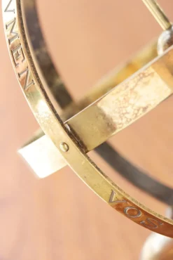 Best Pamono Brass Arrowed Armillary Sphere Table Lamp