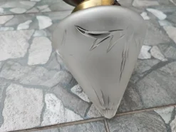 Online Pamono Brass Ceiling Lamp, 1890s