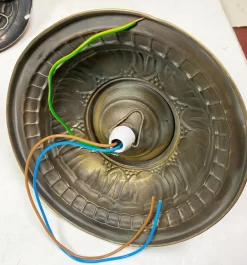 Discount Pamono Brass Ceiling Light, 1900s