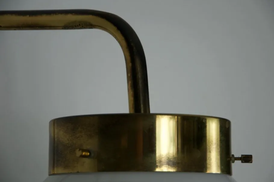 Clearance Pamono Brass Delta Wall Lamp attributed to Sergio Mazza for Artemide, Italy, 1960s