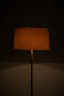 Sale Pamono Brass Floor Lamp by Svend Aage Holm Sørensen, 1950s