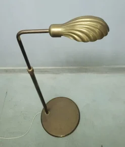 Discount Pamono Brass Floor Lamp by Tommaso Barbi, 1970s