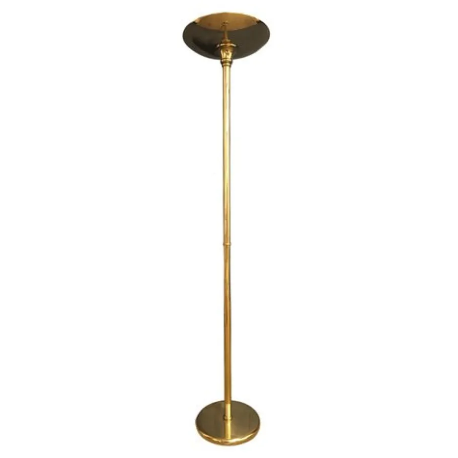 Discount Pamono Brass Floor Lamp from Maison Le Dauphin
