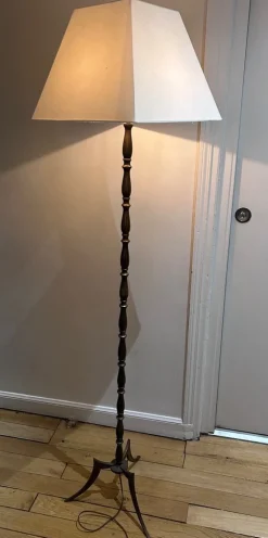 New Pamono Brass Floor Lamp from Maison Jansen, 1950s