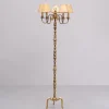 Clearance Pamono Brass Floor Lamp from Maison Baguès, France, 1960s