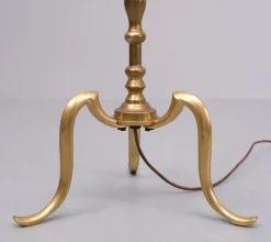 Clearance Pamono Brass Floor Lamp from Maison Baguès, France, 1960s