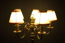 Clearance Pamono Brass Floor Lamp from Maison Baguès, France, 1960s