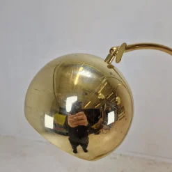 Pamono Brass Floor Lamp, Germany, 1970s