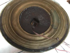 New Pamono Brass Floor Lamp, 1930s