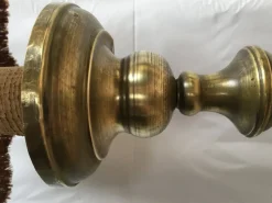 New Pamono Brass Floor Lamp, 1930s