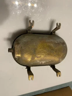 Sale Pamono Brass Garden Nautical Sconces, 1940s, Set of 5