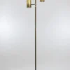 Discount Pamono Brass Giunco Floor Lamp by Fulvio Ferrari for Solka B, 1970s