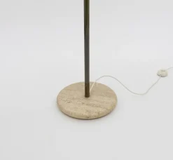 Discount Pamono Brass Giunco Floor Lamp by Fulvio Ferrari for Solka B, 1970s