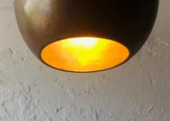 Hot Pamono Brass Lamp, Italy, 1950s