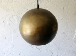 Hot Pamono Brass Lamp, Italy, 1950s