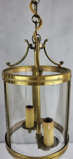 New Pamono Brass Lanterns, 1950s, Set of 2