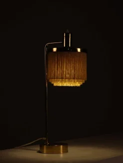 Outlet Pamono Brass Model B-140 Table Lamp by Hans-Agne Jakobsson, 1960s