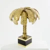 New Pamono Brass Palm Tree Lamp by Christian Techoueyres for Maison Jansen, 1970s