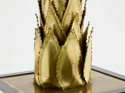 New Pamono Brass Palm Tree Lamp by Christian Techoueyres for Maison Jansen, 1970s