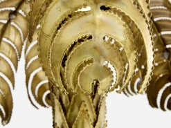 New Pamono Brass Palm Tree Lamp by Christian Techoueyres for Maison Jansen, 1970s