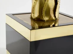 New Pamono Brass Palm Tree Lamp by Christian Techoueyres for Maison Jansen, 1970s