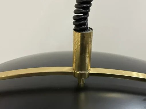 Best Pamono Brass Pendant Lamp from Hillebrand, 1970s