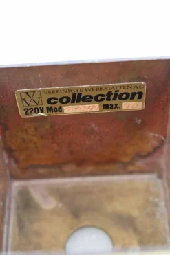 Online Pamono Brass Pendant Lamp from Vereinigte Werkstätten München, Germany, 1970s