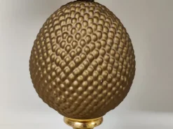 Online Pamono Brass Pineapple Table Lamp, 1970s