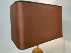 Online Pamono Brass Pineapple Table Lamp, 1970s