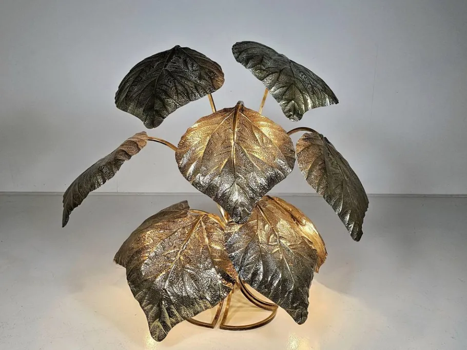 Best Pamono Brass Rabarbaro Floor Lamp by Carlo Giorgi for Bottega Gadda, Italy, 1970s
