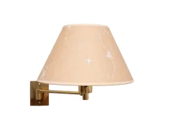 Online Pamono Brass Swing Arm Wall Lamps from Metalarte, Spain, 1970s, Set of 2