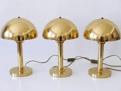 Outlet Pamono Brass Table Lamp from WSB Germany, 1970s
