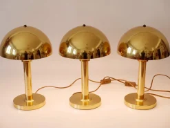 Outlet Pamono Brass Table Lamp from WSB Germany, 1970s
