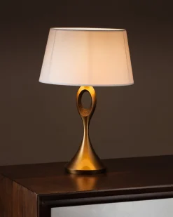 Online Pamono Brass Table Lamp, 2000s