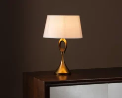Online Pamono Brass Table Lamp, 2000s