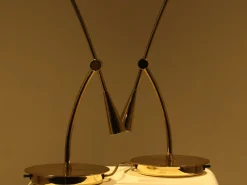 Discount Pamono Brass Table Lamps from Massive, Belgium, 1980s, Set of 2