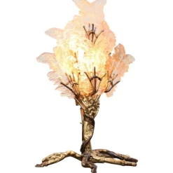 New Pamono Brass Tree Table Lamp by Henri Fernandez, 1970s