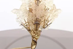 New Pamono Brass Tree Table Lamp by Henri Fernandez, 1970s