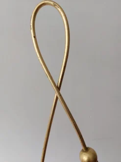 Online Pamono Brass Tulip Floor Lamps by Sergio Terrain, Italy, 1970s, Set of 2