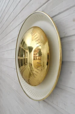 Discount Pamono Brass Wall Lamp from Kaiser Leuchten, Germany, 1950s