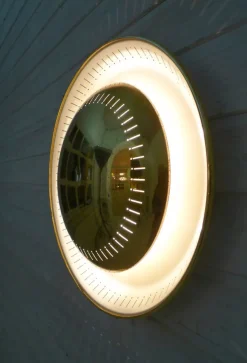 Discount Pamono Brass Wall Lamp from Kaiser Leuchten, Germany, 1950s